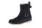 Pinocchio P2124 - Jongens Enkelboots Gevoerd - Rits- en gespsluiting - Blauw