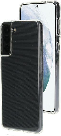 Mobiparts Galaxy S21 - TPU Case - Minimalistisch ontwerp met grip - Transparant