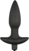Vibrerende buttplug - zwart