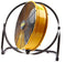 Master DF20P - Vloerventilator - 360° draaibaar - Geel Zwart
