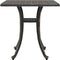 vidaXL Tuintafel 53x53x53 cm gietaluminium bronskleurig