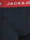 JACK&JONES - JACKYLE SOLID TRUNKS 12 PACK - Heren - Maat M - Onderbroeken Navy/ Zwart