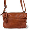 DSTRCT Kleine Crossbodytas / Schoudertas Dames - Leer - Harrington Road - Cognac