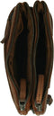 DSTRCT Kleine Crossbodytas / Schoudertas Dames - Leer - Harrington Road - Cognac