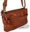 DSTRCT Kleine Crossbodytas / Schoudertas Dames - Leer - Harrington Road - Cognac