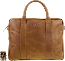 DSTRCT Limited Laptoptas - 15,6 inch - Cognac
