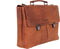 DSTRCT Wall street A4 Laptoptas -15,4 inch - Cognac