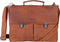 DSTRCT Wall street A4 Laptoptas -15,4 inch - Cognac