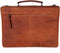 DSTRCT Wall street A4 Laptoptas -15,4 inch - Cognac