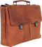 DSTRCT Wall street A4 Laptoptas -15,4 inch - Cognac