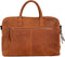 DSTRCT Wall Street Laptoptas - 17 inch - Cognac