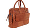DSTRCT Wall Street Laptoptas - 17 inch - Cognac