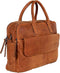DSTRCT Wall Street Laptoptas - 17 inch - Cognac