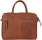 DSTRCT Wall Street Leren Laptoptas - 15,4 inch - Cognac