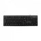 V7 USB/PS2 Toetsenbord - Mechanische keyswitch - AZERTY FR - Zwart