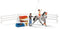Schleich HORSE CLUB - Speelfigurenset - Mia's Springset met 18 Onderdelen