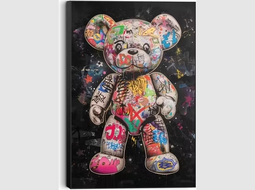 Orange Wallz Muurdecoratie - Beer Wall Art - 90 x 60 cm