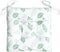 vidaXL - Stoelkussens - 2 - st - 50x50x7 - cm - stof - bladpatroon