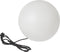 Perel Lichtbol - Kogellamp met grondpen - Voor binnen en buiten - Ø 38 cm - Wit