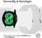 imoshion Magnetisch lederen bandje - Universeel 20 mm aansluiting - Wit