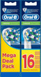 Oral-B CrossAction Opzetborstels - 16 Stuks - Oral-B CrossAction Opzetborstels - 16 Stuks