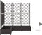 vidaXL - Tuinpotten - met - Waterirrigatiesysteem - - - 5 - stuks - - - Bruin