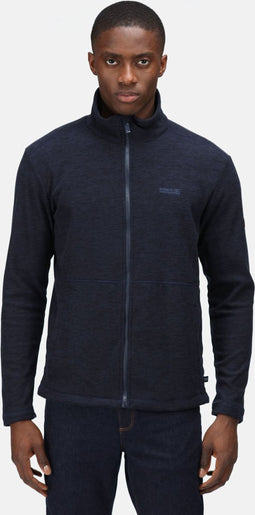 Regatta Eilon Fleece - outdoortrui - heren - tweekleurig - lichtgewicht - Donkere marine - L