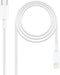 Lightning Cable NANOCABLE A12 SM-A125F USB C 1 m