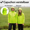 Infinity Goods Nikki - Regenpak - Waterdicht Ademend - Fluo Geel (2-delig)