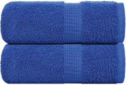 vidaXL - Zeepdoekjes - 2 - st - 30x30 - cm - 360 - g/m² - 100% - katoen - blauw