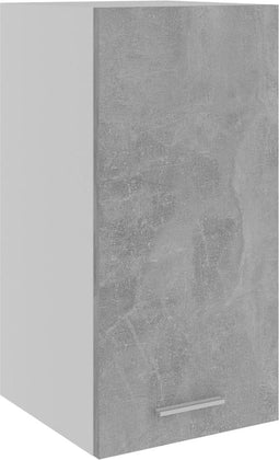vidaXL - Hangkast - 29,5x31x60 - cm - bewerkt - hout - betongrijs