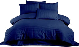 Dekbedovertrek set Blauw - 3 Onderdelen - Katoen Polyester - Bed van 200 (3 stuks)