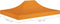 vidaXL Partytentdak - 270 g/m² - 4,5x3 m - oranje