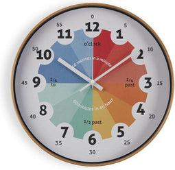 Muurklok Versa Kristal Plastic 4 x 30 x 30 cm