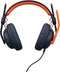 Logitech Zone Learn - Headset - Bedraad - Onderwijs - USB-C - Blauw Oranje