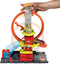 Hot Wheels City Mega Looping Brandweerkazerne - Speelset met aanpasbare looping - Inclusief 1 brandweerauto (1 stuk)