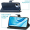 iMoshion Hoesje Geschikt voor Xiaomi Mi 11 Lite (4G) / Mi 11 Lite (5G) / 11 Lite 5G NE Hoesje Met Pasjeshouder - iMoshion Luxe Bookcase - Donkerblauw