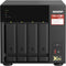 QNAP TS-473A - NAS Network Storage - AMD Ryzen V1500B quad-core - zwart