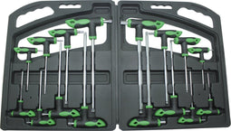 Torx - En Inbus sleutelset T-greep Profi (16 Delig)