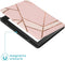 imoshion E-reader Hoesje - Geschikt voor Kobo Nia - Design Sleepcover Bookcase - Pink Graphic