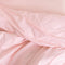 Verstelbaar onderlaken HappyFriday BASIC Licht Roze 90 x 200 x 32 cm