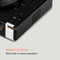 Auna Jerry Lee - Platenspeler - Digitalisering via USB - Wit/Zwart