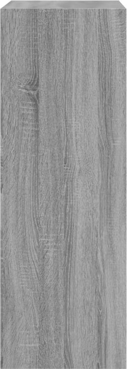 Schoenenkast 60x34x96,5 cm bewerkt hout grijs sonoma eikenkleur