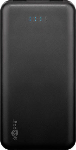 Goobay 40891 - Powerbank Slimline - 10.000 mAh - 2x USB-A (max. 2A)