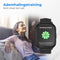 Nuvance - Smartwatch voor Dames en Heren - Touch Screen - IP67 Waterdicht - Stappenteller Horloge - Activity Tracker Smartwatches - Zwart