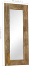 vidaXL - Spiegel - 50x110 - cm - massief - mangohout