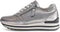 Gabor 76.528.62 - Damessneakers - H-wijdte - Zilver metallic