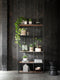 DTP Home Bookrack / Roomdivider Barra small, 5 shelves,210x95x35 cm, recycled teakwood