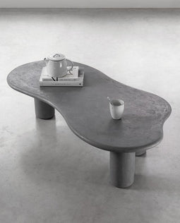 DTP Home Coffee table Curva DUSK,35x130x69 cm, mortex