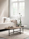 DTP Home Coffee table Soho TEAKWOOD,35x150x60 cm, recycled teakwood top